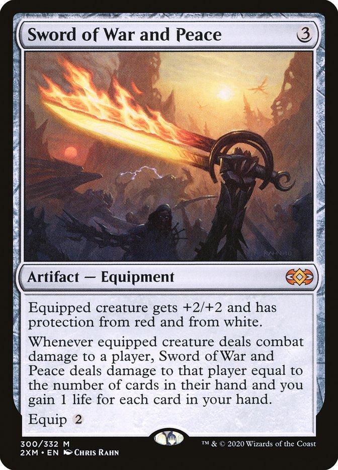 Magic: The Gathering MTG Single Sword of War and Peace [Double Masters]