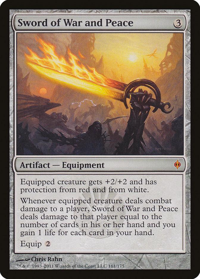 Magic: The Gathering MTG Single Sword of War and Peace [New Phyrexia]