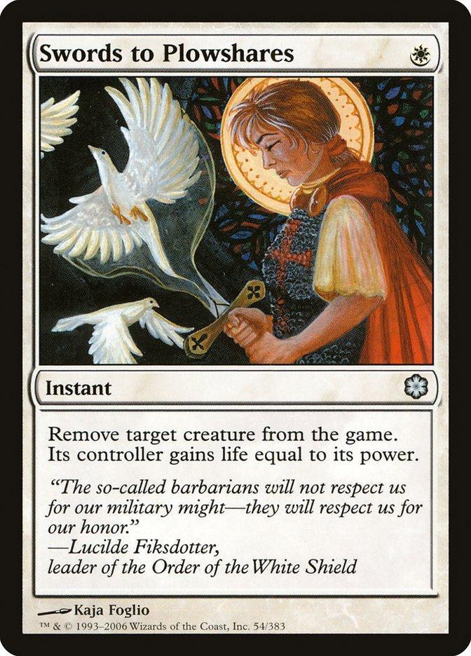 Magic: The Gathering MTG Single Swords to Plowshares [Coldsnap Theme Decks]