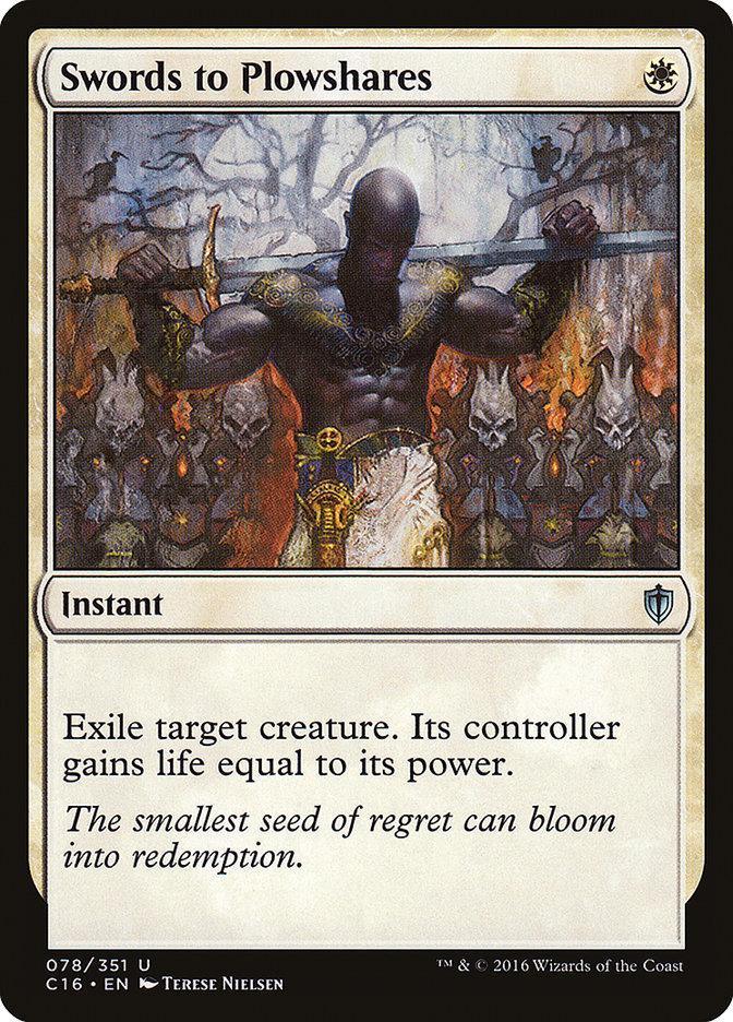 Magic: The Gathering MTG Single Swords to Plowshares [Commander 2016]