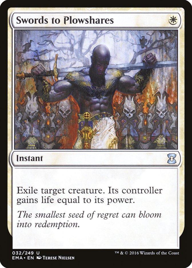 Magic: The Gathering MTG Single Swords to Plowshares [Eternal Masters]