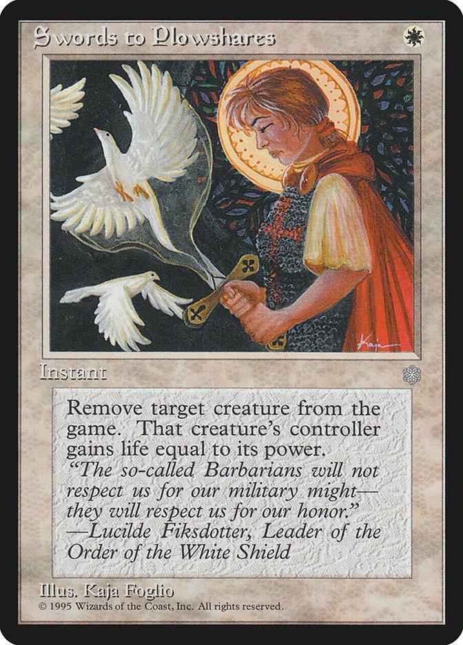 Magic: The Gathering MTG Single Swords to Plowshares [Ice Age]