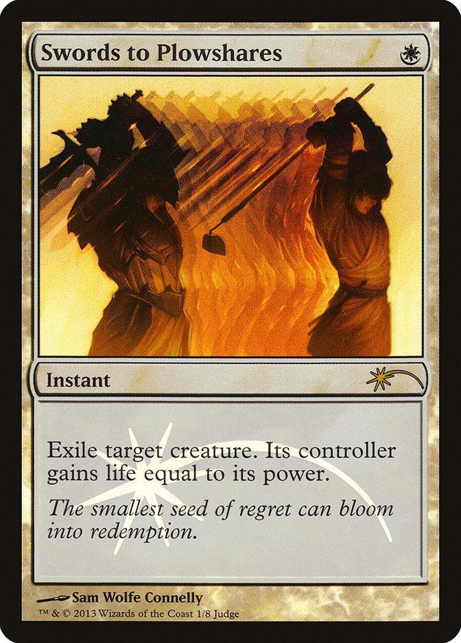 Magic: The Gathering MTG Single Swords to Plowshares [Judge Gift Cards 2013]