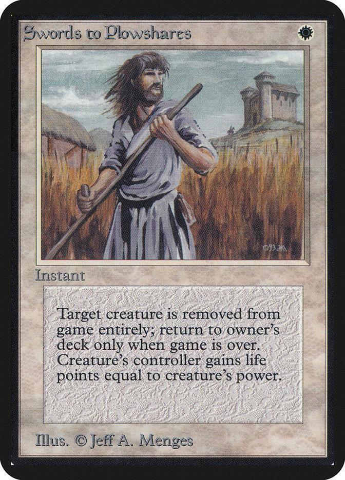 Magic: The Gathering MTG Single Swords to Plowshares [Limited Edition Alpha]