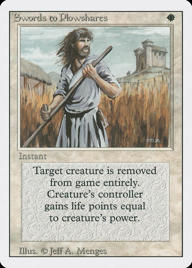Magic: The Gathering MTG Single Swords to Plowshares [Revised Edition]