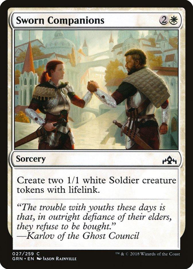 Magic: The Gathering MTG Single Sworn Companions [Guilds of Ravnica]