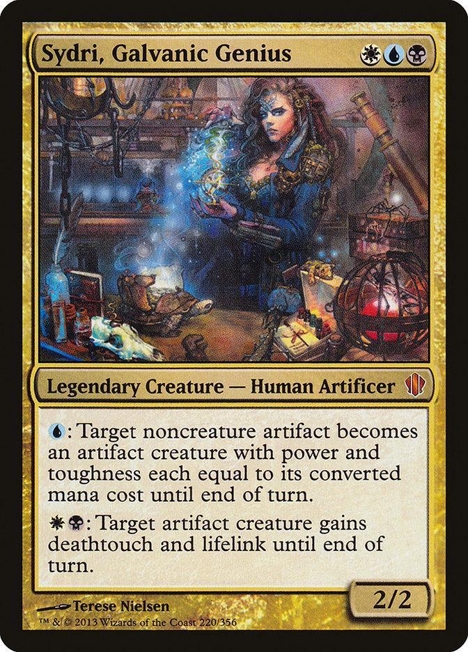 Magic: The Gathering MTG Single Sydri, Galvanic Genius [Commander 2013]