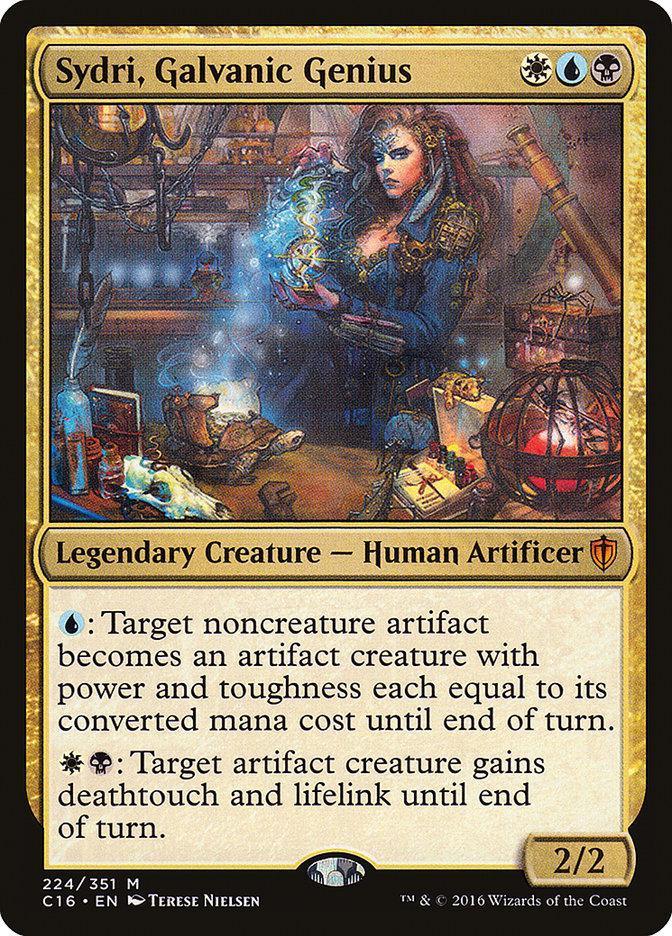 Magic: The Gathering MTG Single Sydri, Galvanic Genius [Commander 2016]