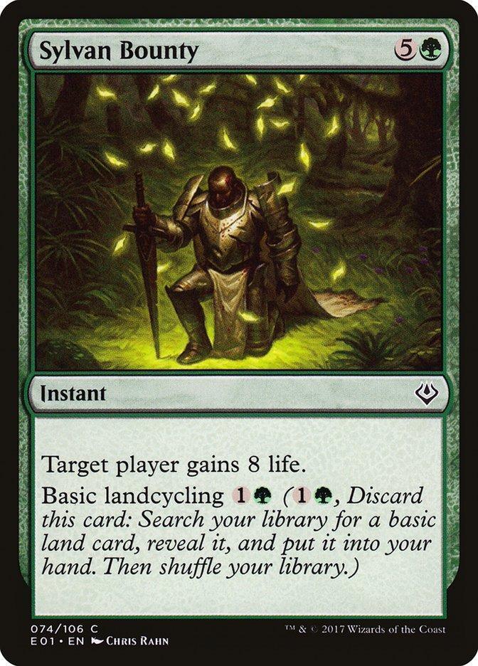 Magic: The Gathering MTG Single Sylvan Bounty [Archenemy: Nicol Bolas]