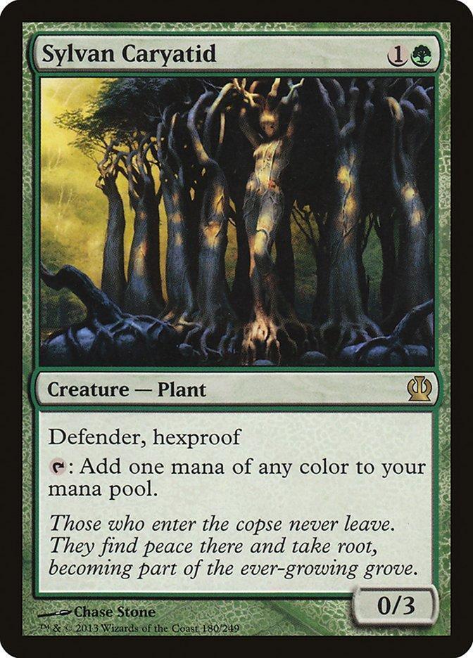 Magic: The Gathering MTG Single Sylvan Caryatid [Theros]