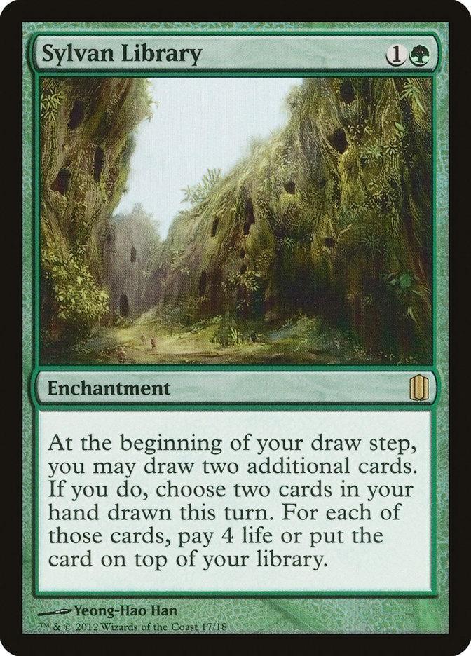 Magic: The Gathering MTG Single Sylvan Library [Commander's Arsenal]