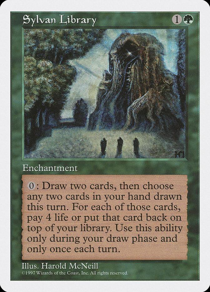 Magic: The Gathering MTG Single Sylvan Library [Fifth Edition]