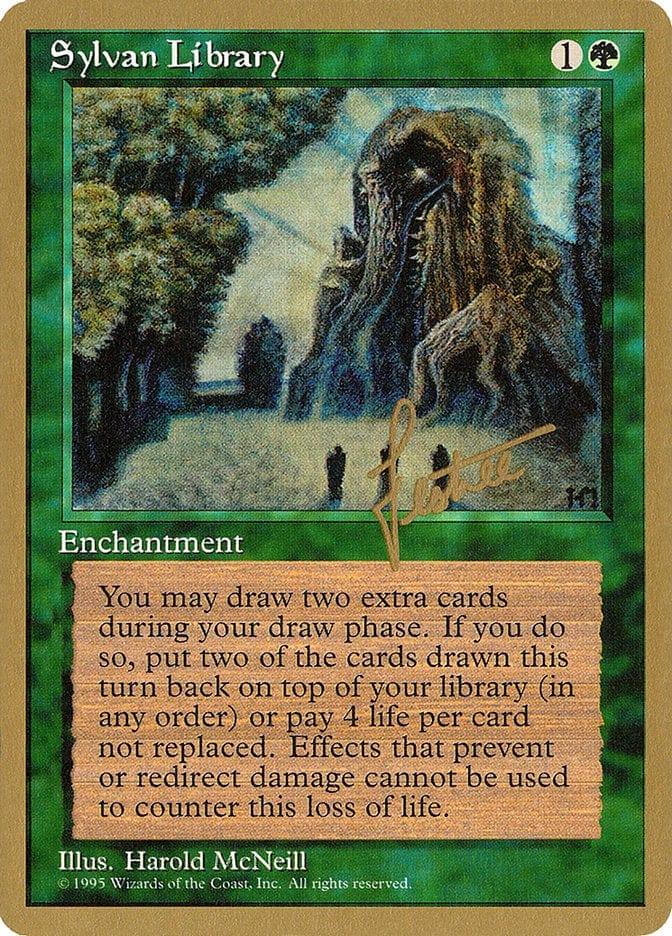Magic: The Gathering MTG Single Sylvan Library [Pro Tour Collector Set]