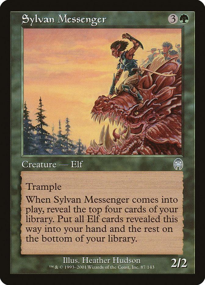Magic: The Gathering MTG Single Sylvan Messenger [Apocalypse]