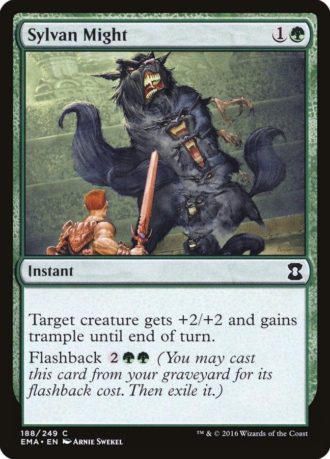 Magic: The Gathering MTG Single Sylvan Might [Eternal Masters]