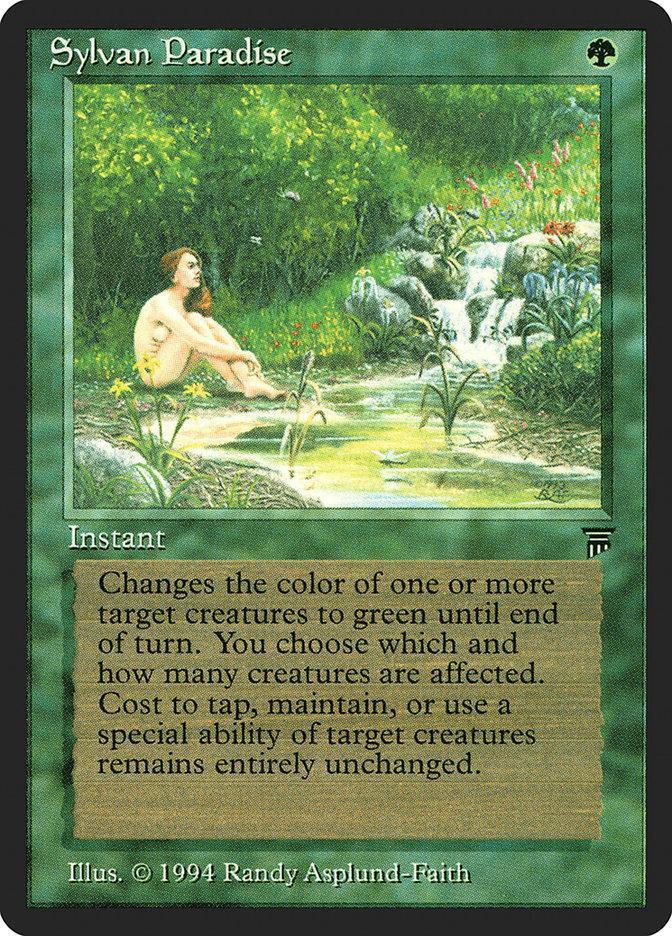 Magic: The Gathering MTG Single Sylvan Paradise [Legends]