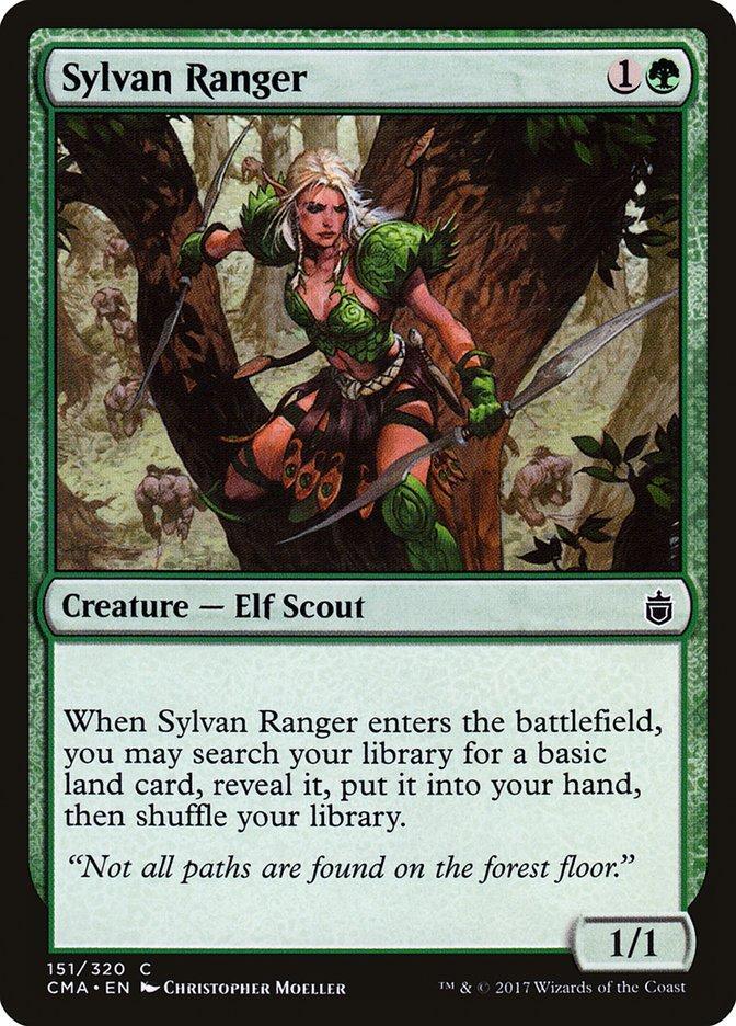 Magic: The Gathering MTG Single Sylvan Ranger [Commander Anthology]