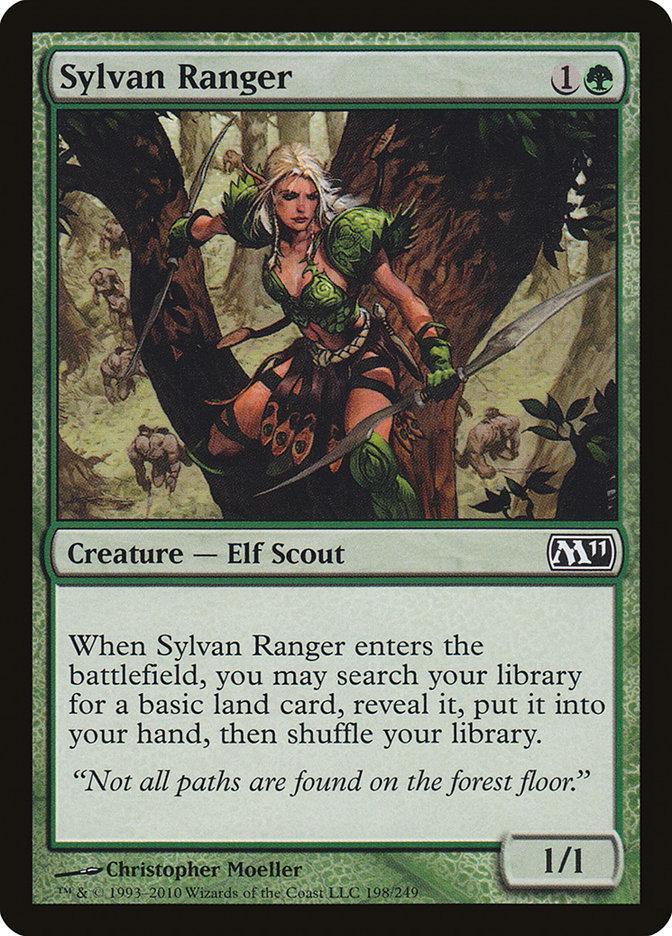 Magic: The Gathering MTG Single Sylvan Ranger [Magic 2011]