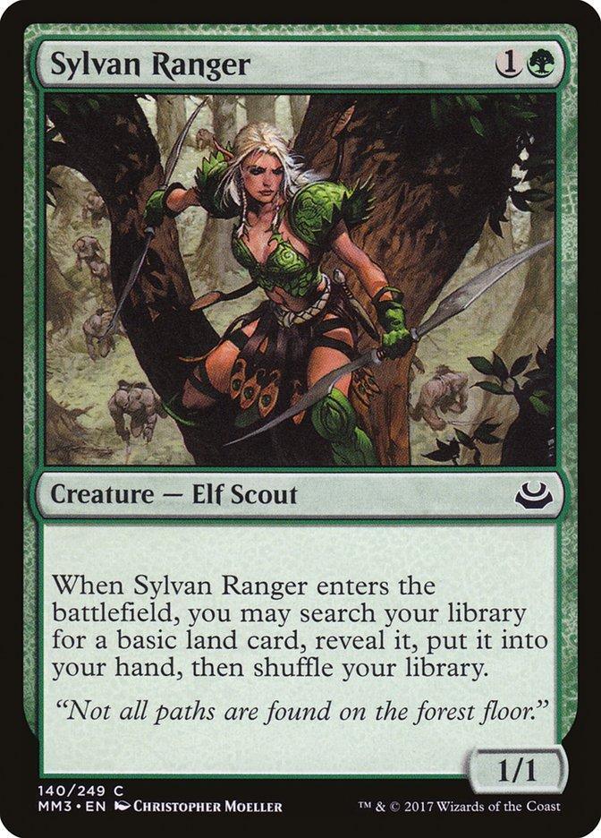 Magic: The Gathering MTG Single Sylvan Ranger [Modern Masters 2017]