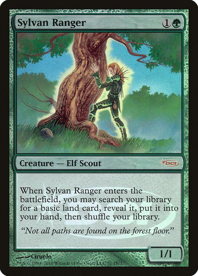 Magic: The Gathering MTG Single Sylvan Ranger [Wizards Play Network 2010]