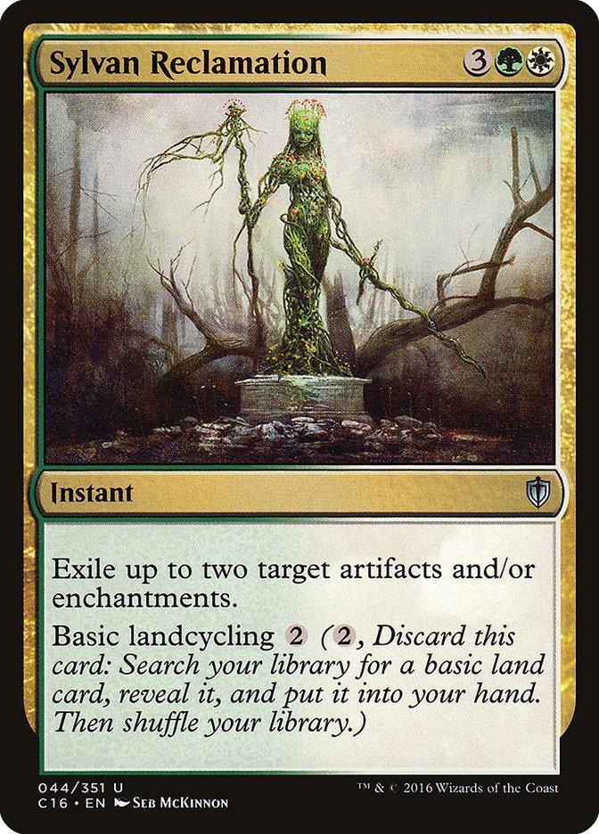 Magic: The Gathering MTG Single Sylvan Reclamation [Commander 2016]