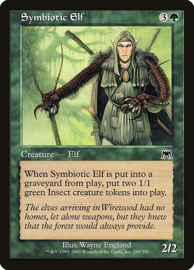 Magic: The Gathering MTG Single Symbiotic Elf [Onslaught]
