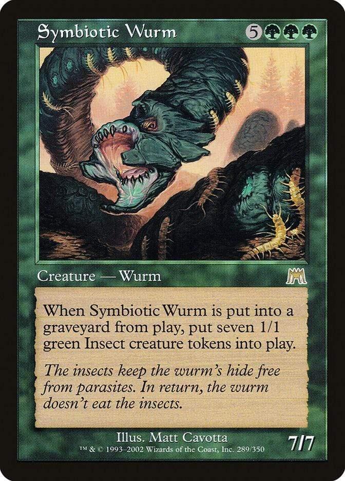 Magic: The Gathering MTG Single Symbiotic Wurm [Onslaught]
