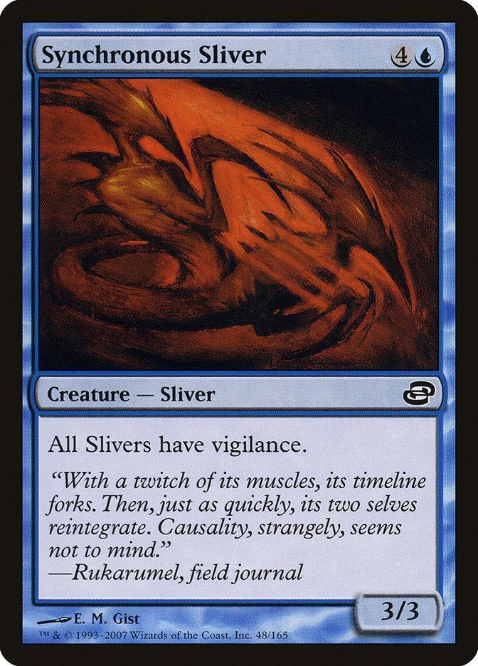 Magic: The Gathering MTG Single Synchronous Sliver [Planar Chaos]