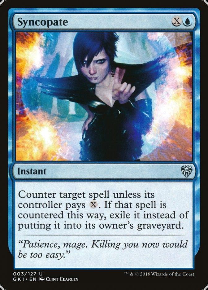 Magic: The Gathering MTG Single Syncopate [Guilds of Ravnica Guild Kit]
