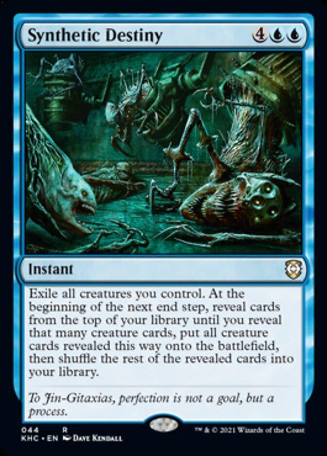 Magic: The Gathering MTG Single Synthetic Destiny [Kaldheim Commander]