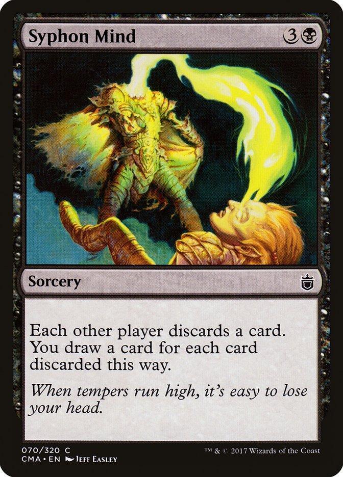 Magic: The Gathering MTG Single Syphon Mind [Commander Anthology]