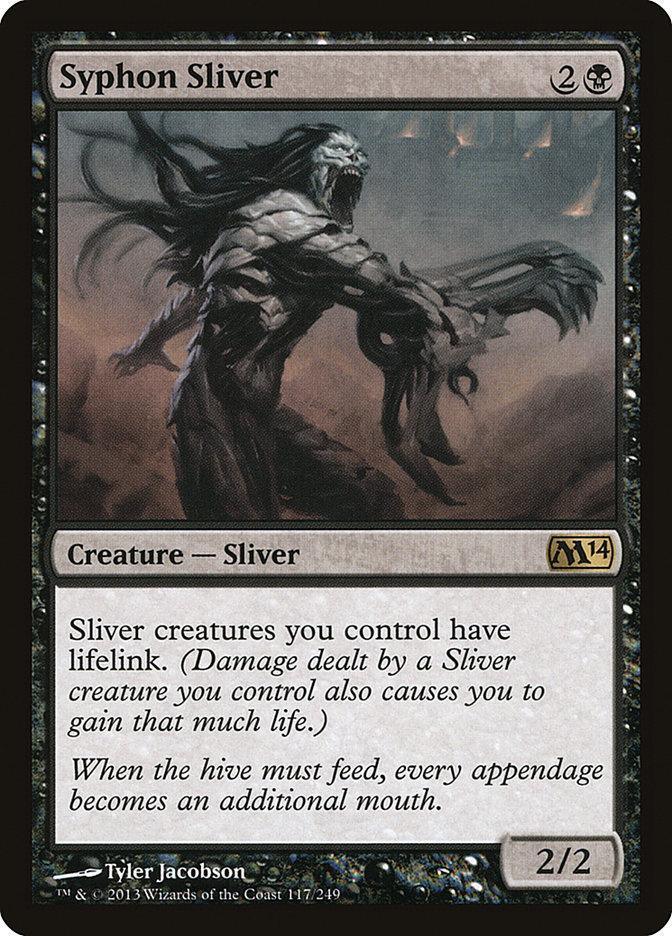 Magic: The Gathering MTG Single Syphon Sliver [Magic 2014]