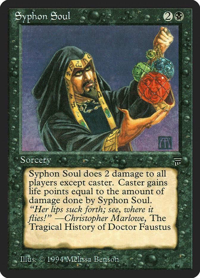 Magic: The Gathering MTG Single Syphon Soul [Legends]