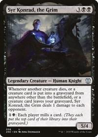 Magic: The Gathering MTG Single Syr Konrad, the Grim [Zendikar Rising Commander]