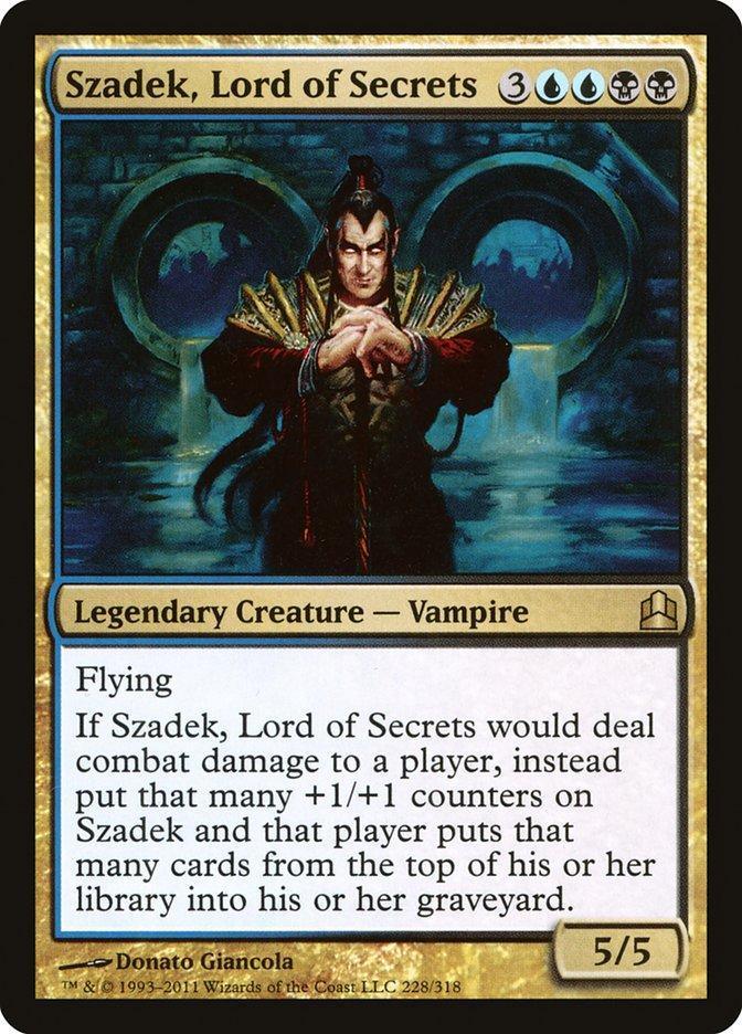 Magic: The Gathering MTG Single Szadek, Lord of Secrets [Commander 2011]