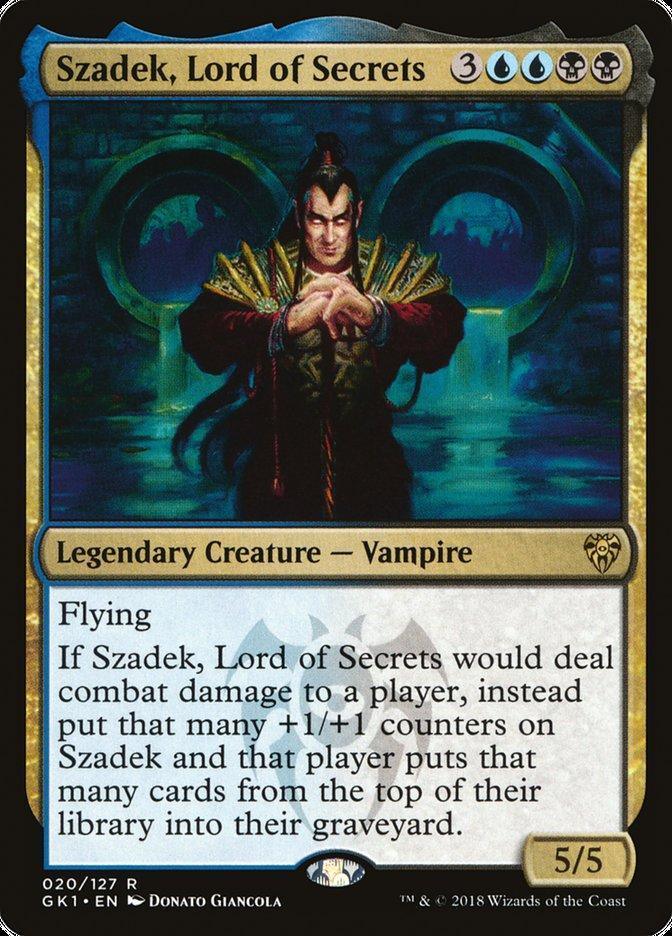 Magic: The Gathering MTG Single Szadek, Lord of Secrets [Guilds of Ravnica Guild Kit]