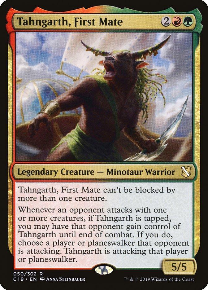 Magic: The Gathering MTG Single Tahngarth, First Mate [Commander 2019]