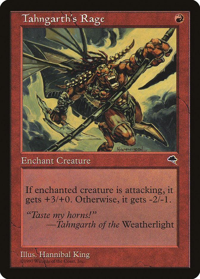 Magic: The Gathering MTG Single Tahngarth's Rage [Tempest]