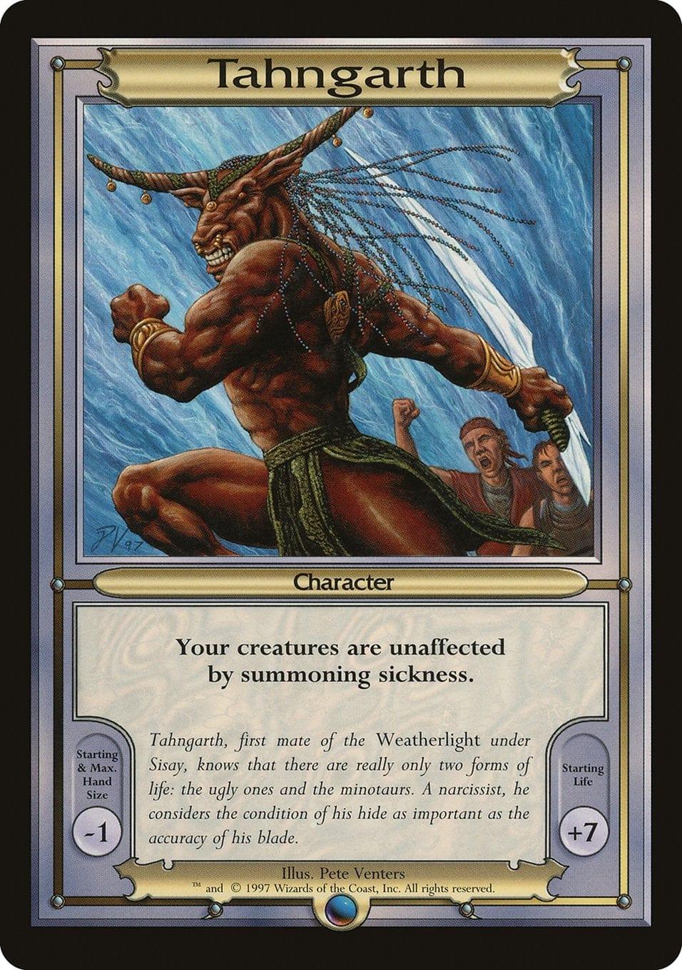 Magic: The Gathering MTG Single Tahngarth [Vanguard Series]