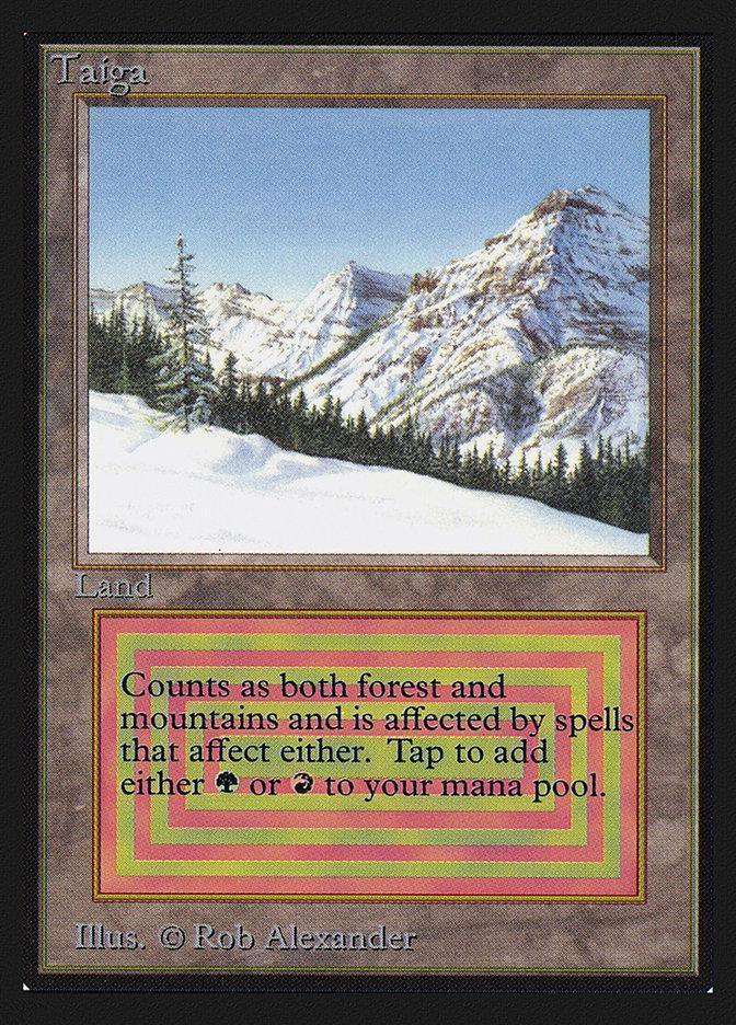 Magic: The Gathering MTG Single Taiga [International Collectors’ Edition]