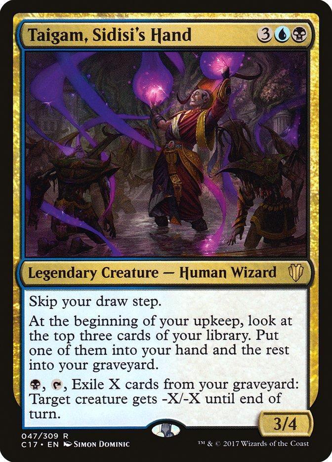 Magic: The Gathering MTG Single Taigam, Sidisi's Hand [Commander 2017]
