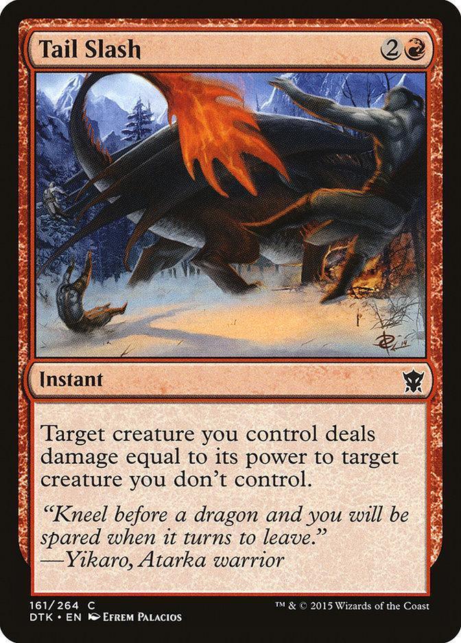 Magic: The Gathering MTG Single Tail Slash [Dragons of Tarkir]