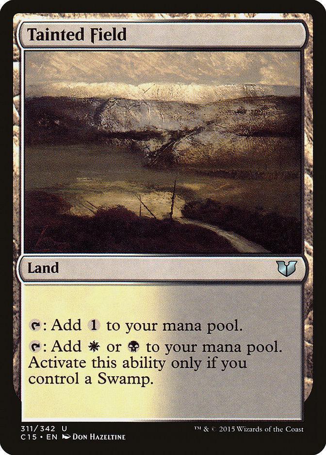 Magic: The Gathering MTG Single Tainted Field [Commander 2015]