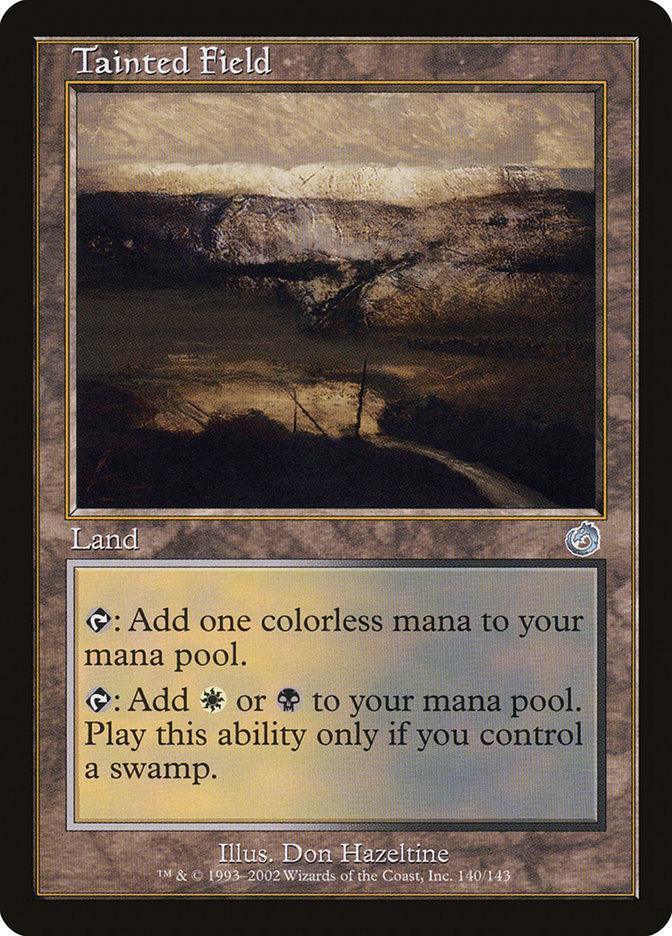 Magic: The Gathering MTG Single Tainted Field [Torment]