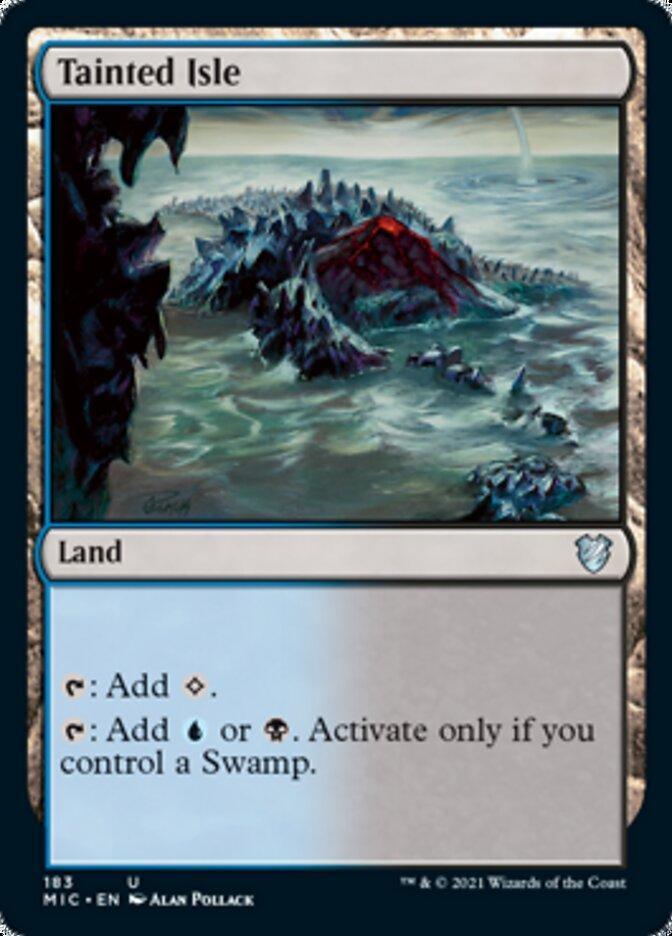 Magic: The Gathering MTG Single Tainted Isle [Innistrad: Midnight Hunt Commander]