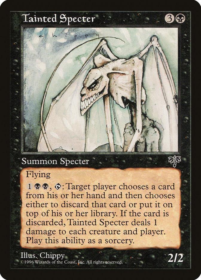 Magic: The Gathering MTG Single Tainted Specter [Mirage]
