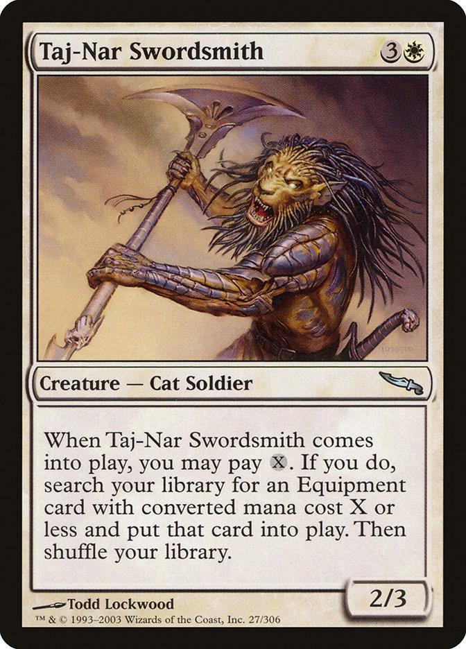 Magic: The Gathering MTG Single Taj-Nar Swordsmith [Mirrodin]