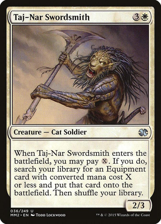 Magic: The Gathering MTG Single Taj-Nar Swordsmith [Modern Masters 2015]