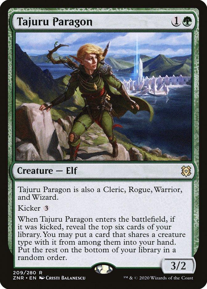 Magic: The Gathering MTG Single Tajuru Paragon [Zendikar Rising]