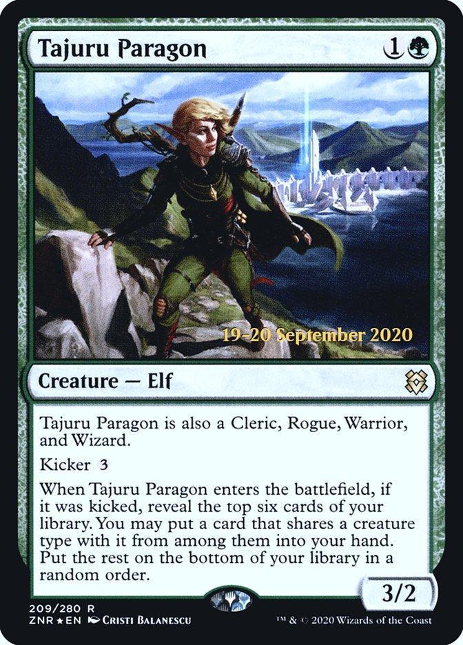 Magic: The Gathering MTG Single Tajuru Paragon [Zendikar Rising Prerelease Promos]